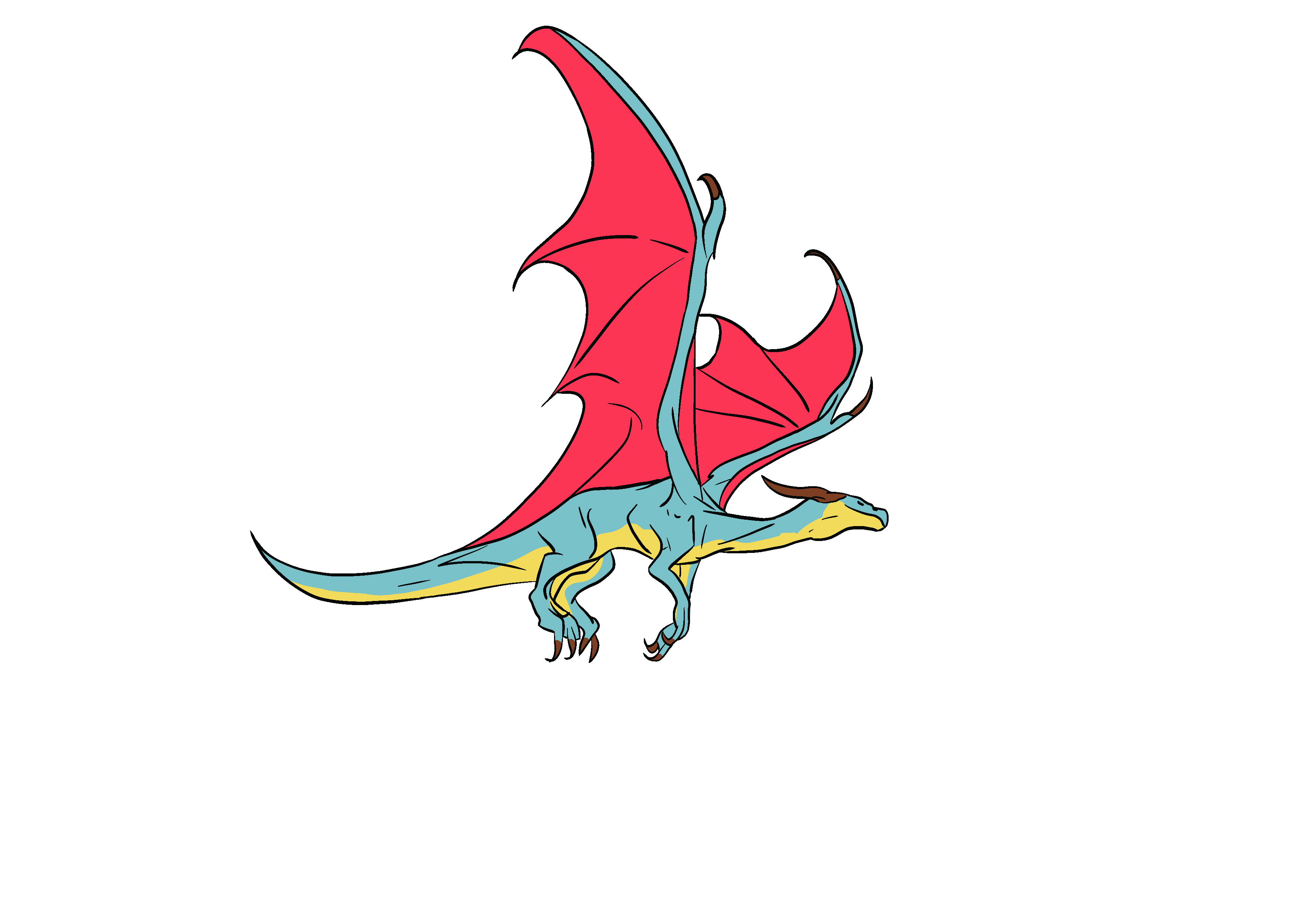 a short dagon flying animation I've made